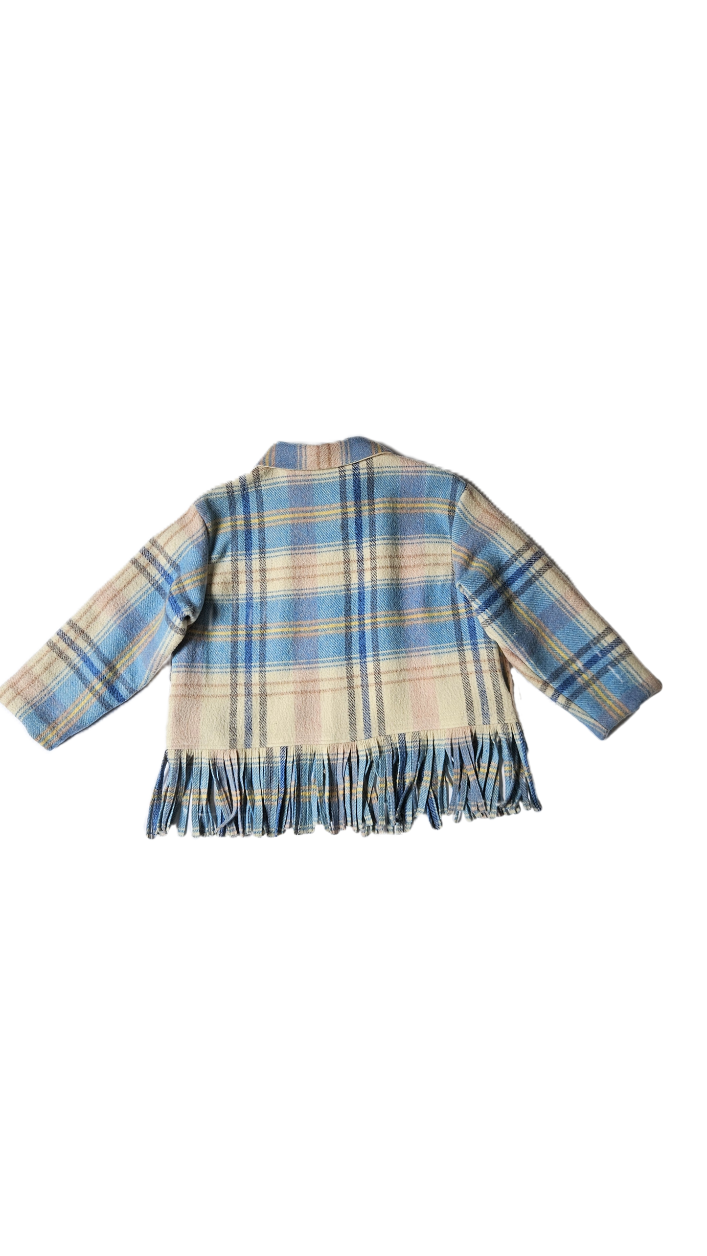 Veste couverture franges