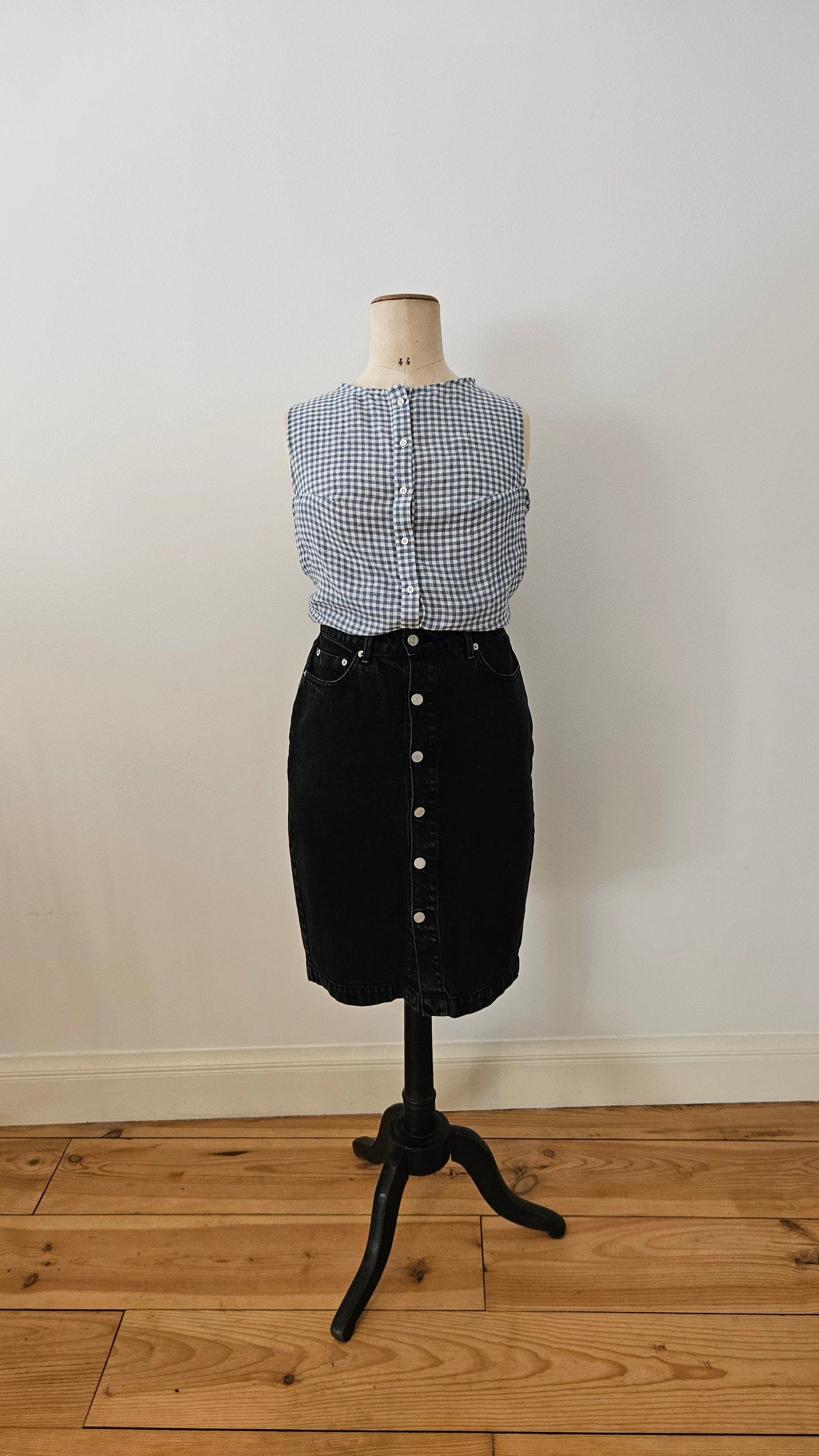 Blouse dos-nu à nouer