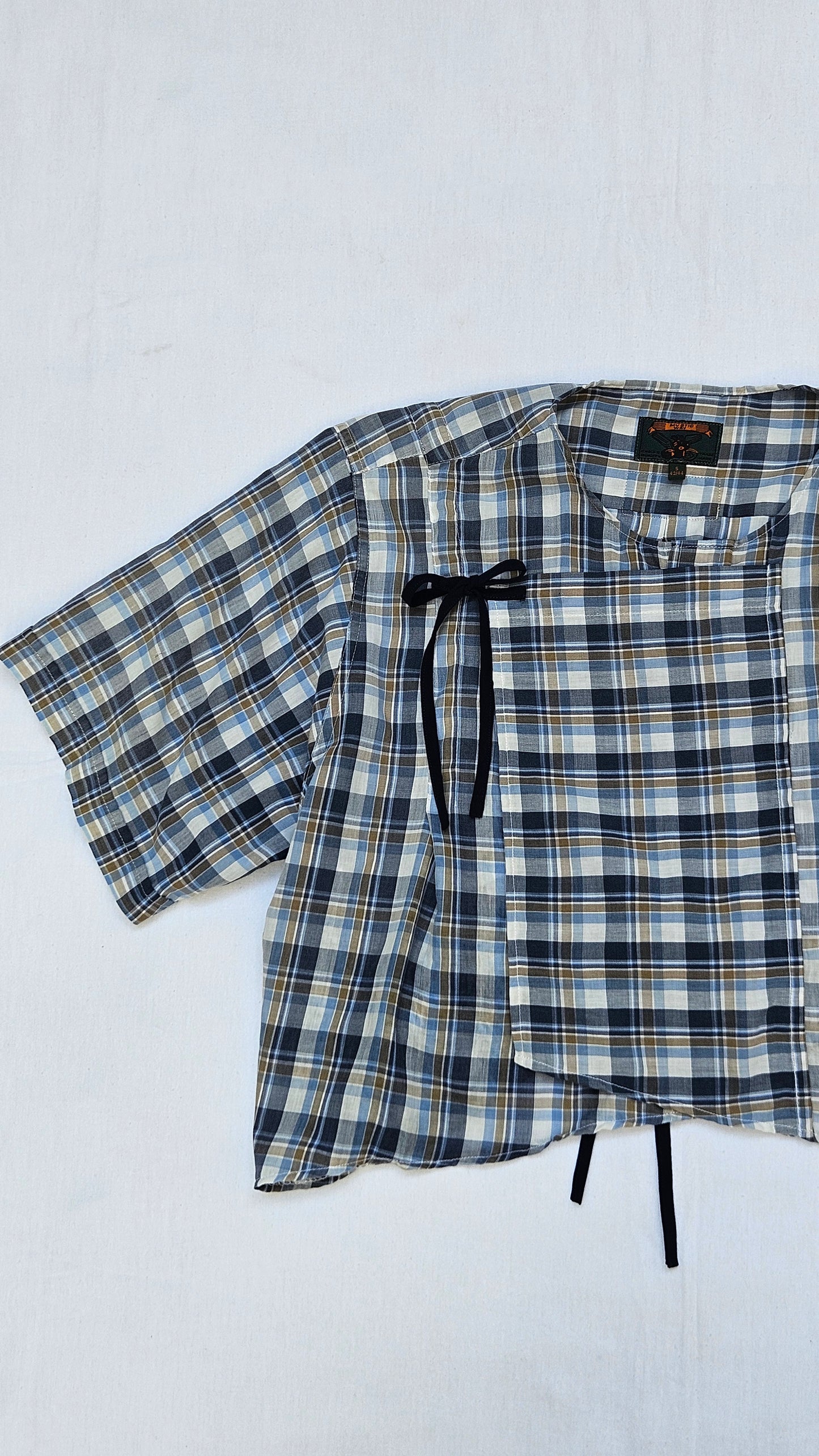 Blouse à nouer dos nu