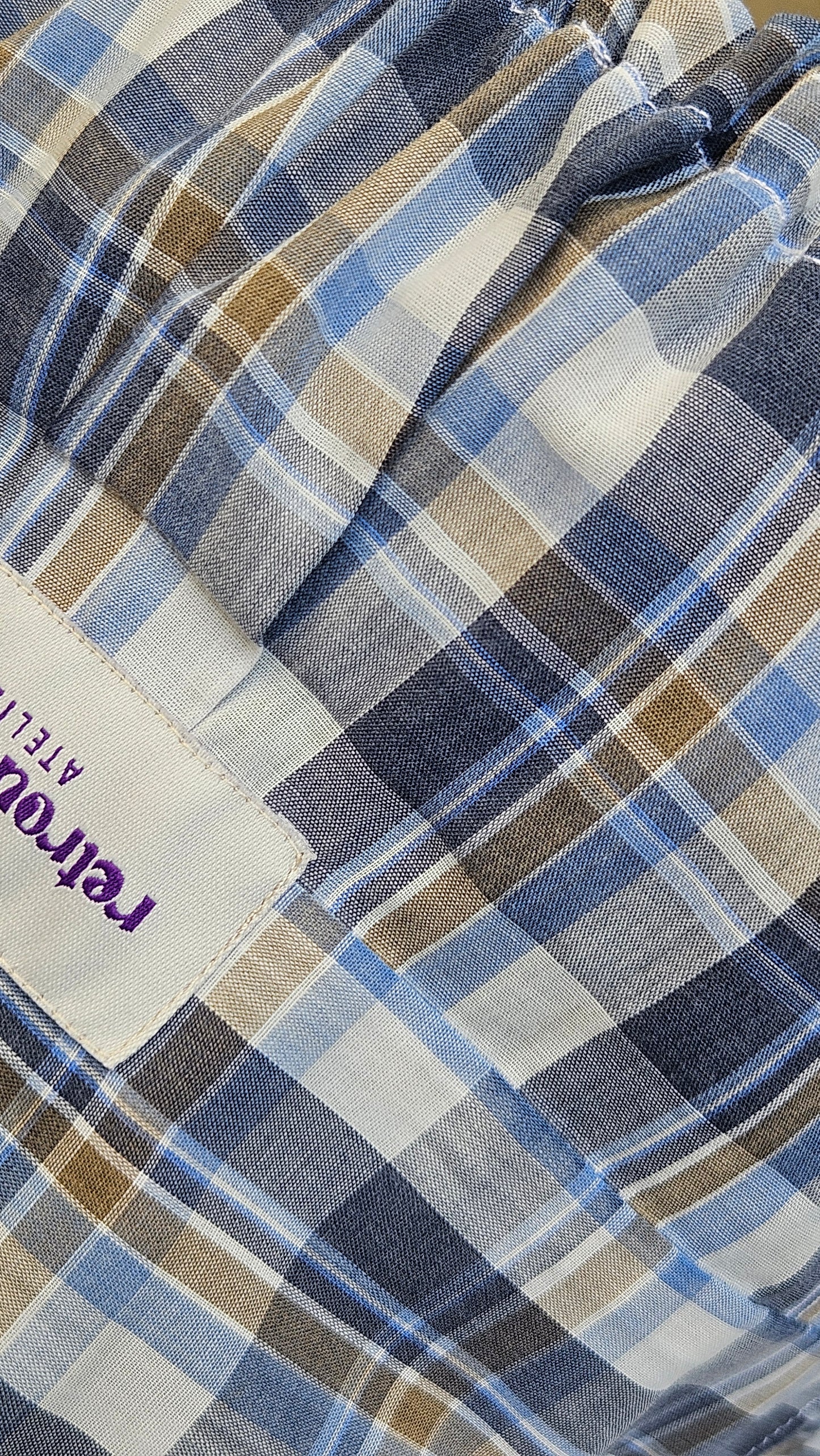Blouse à nouer dos nu
