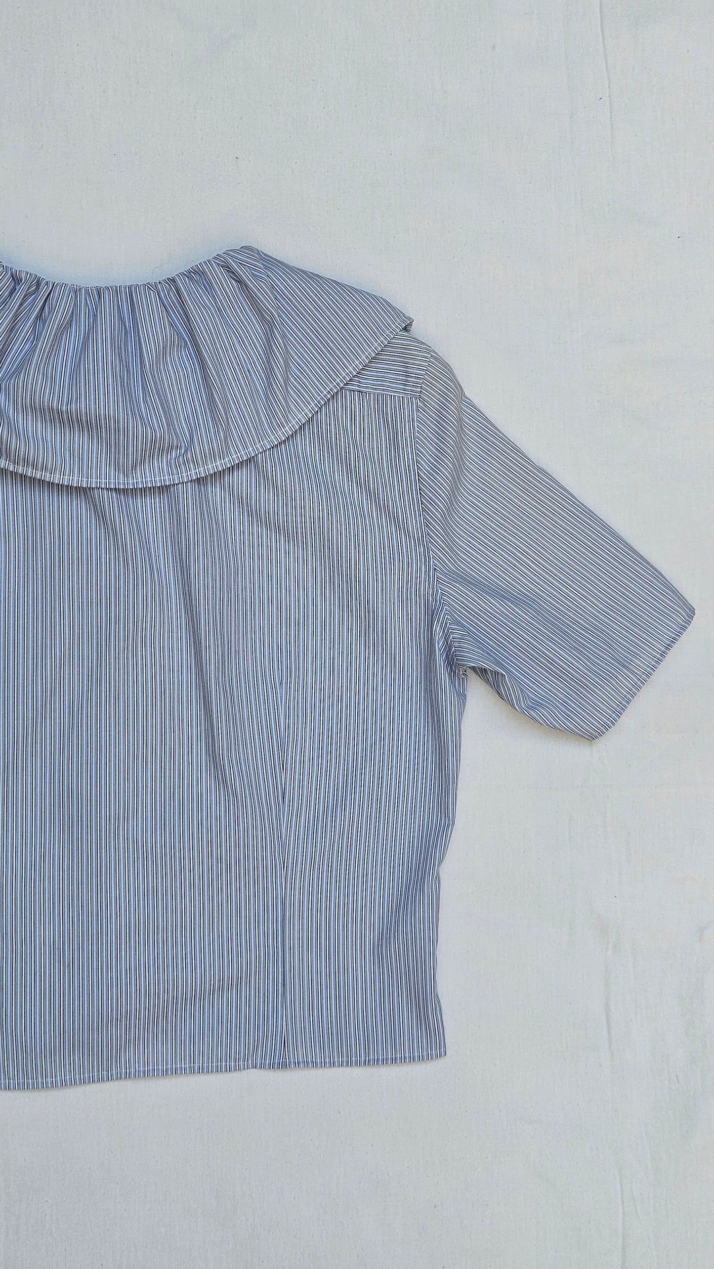 Blouse col XL à nouer