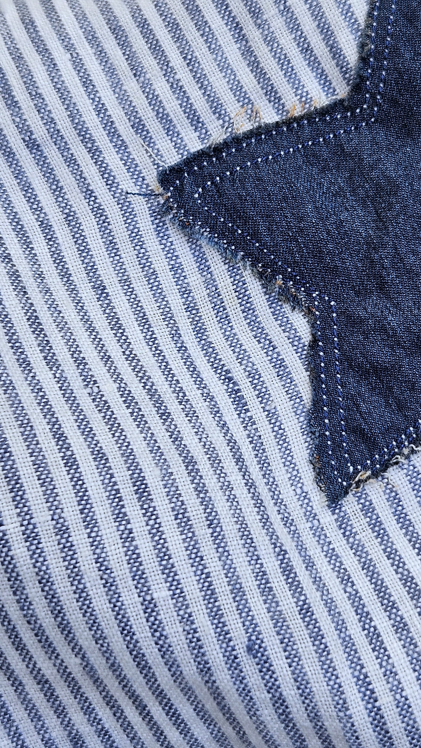 Blouse rayée étoilée