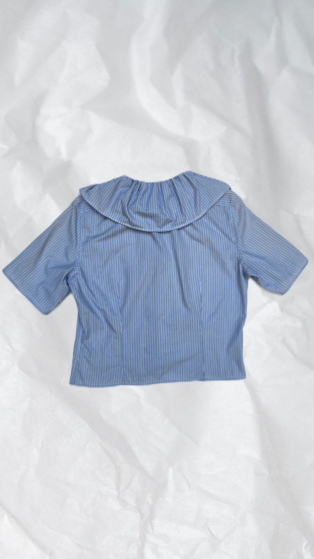 Blouse col XL à nouer