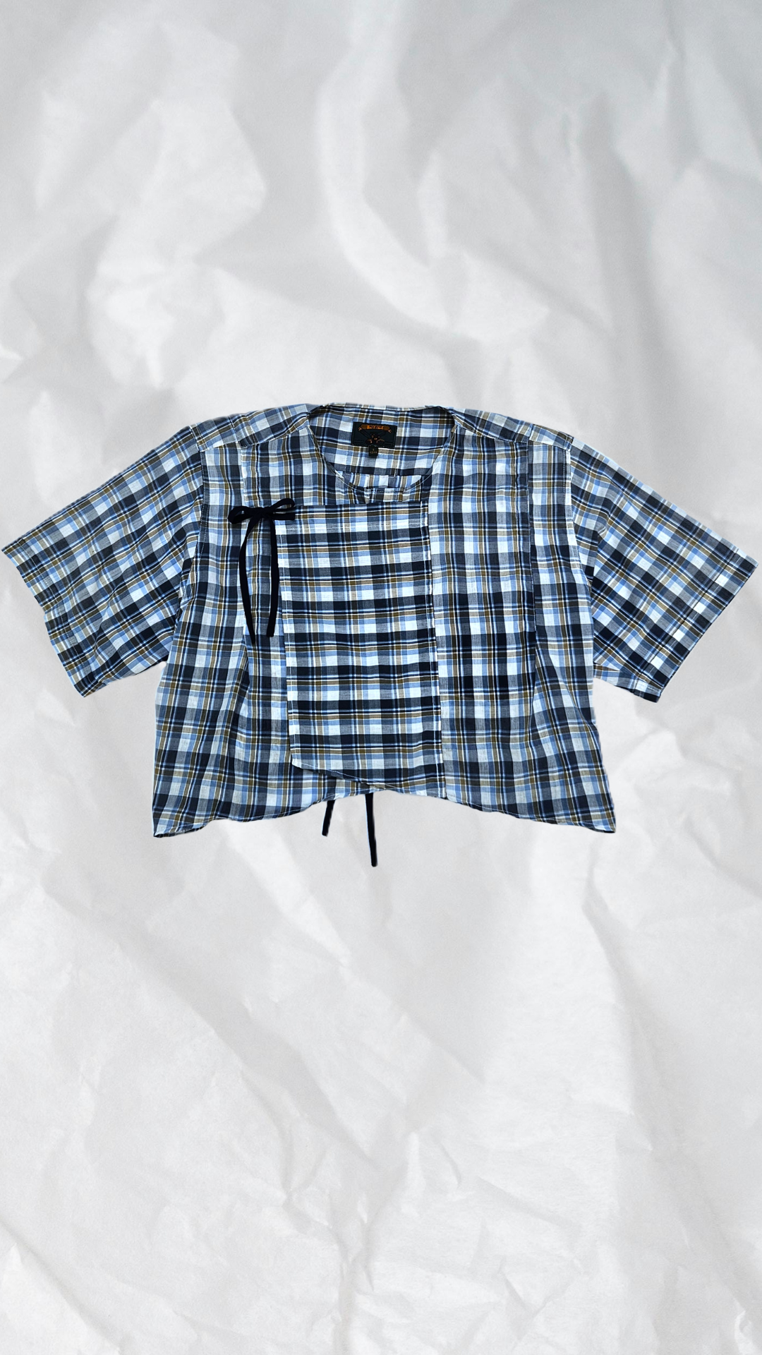 Blouse à nouer dos nu