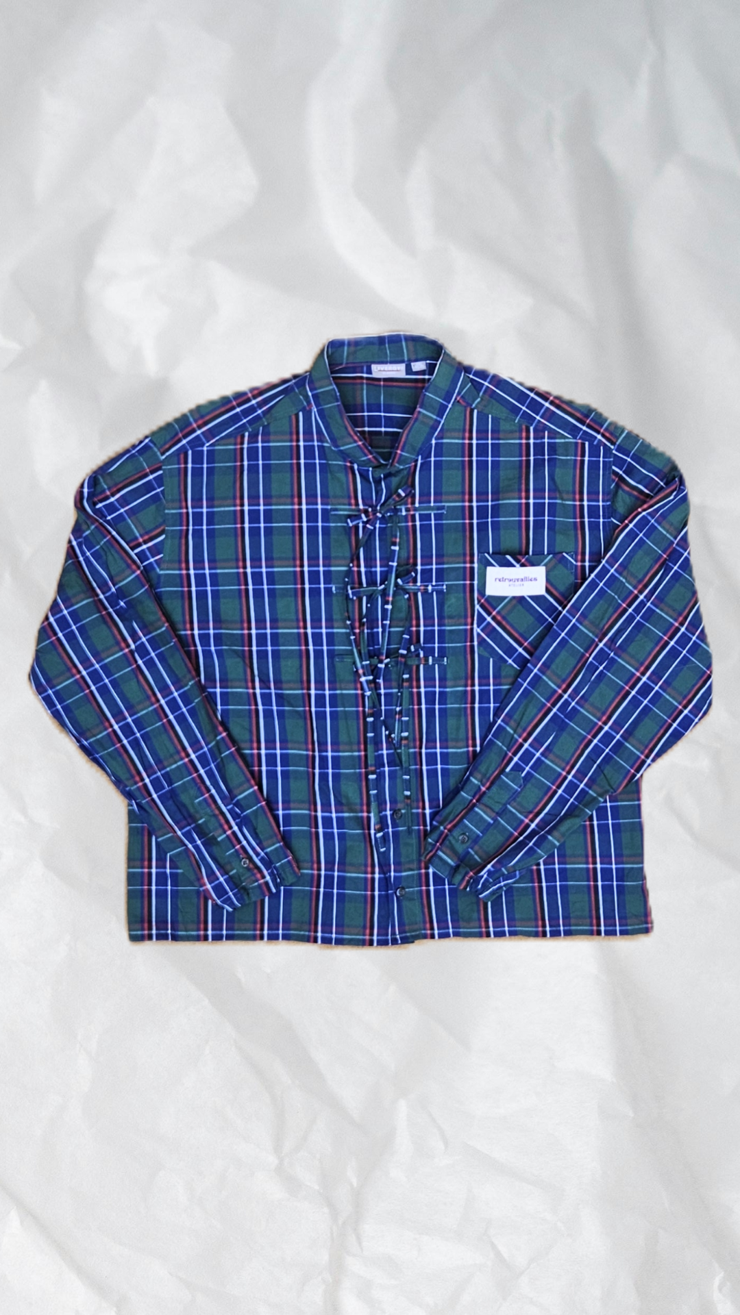 Chemise noeuds et fronces