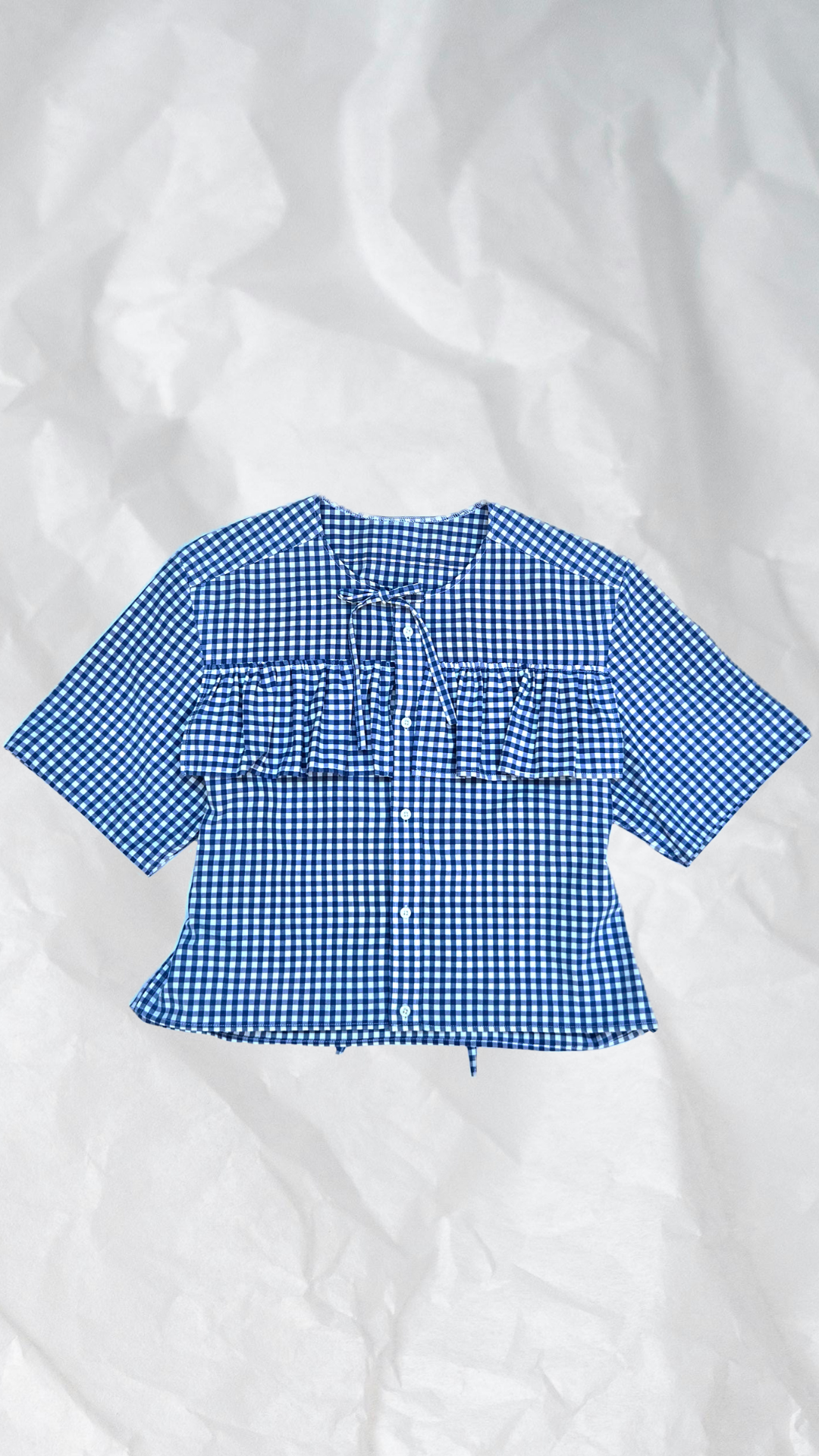 Blouse à volants