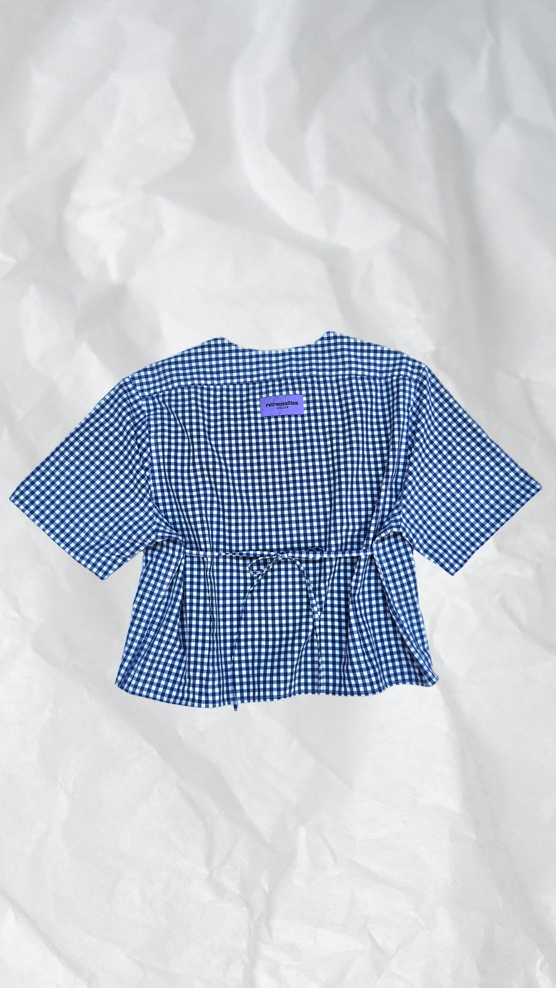 Blouse à volants