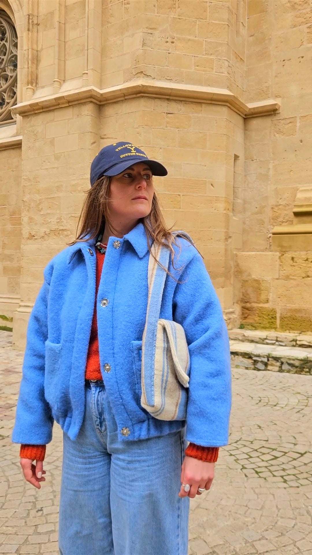 Veste couverture bomber