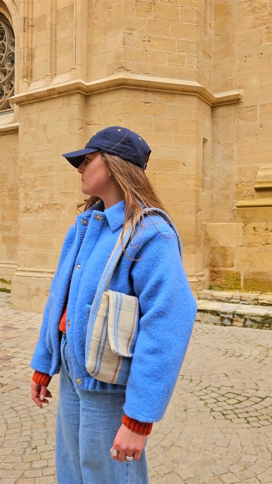 Veste couverture bomber