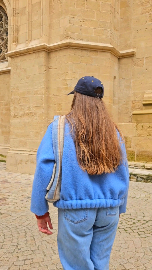 Veste couverture bomber