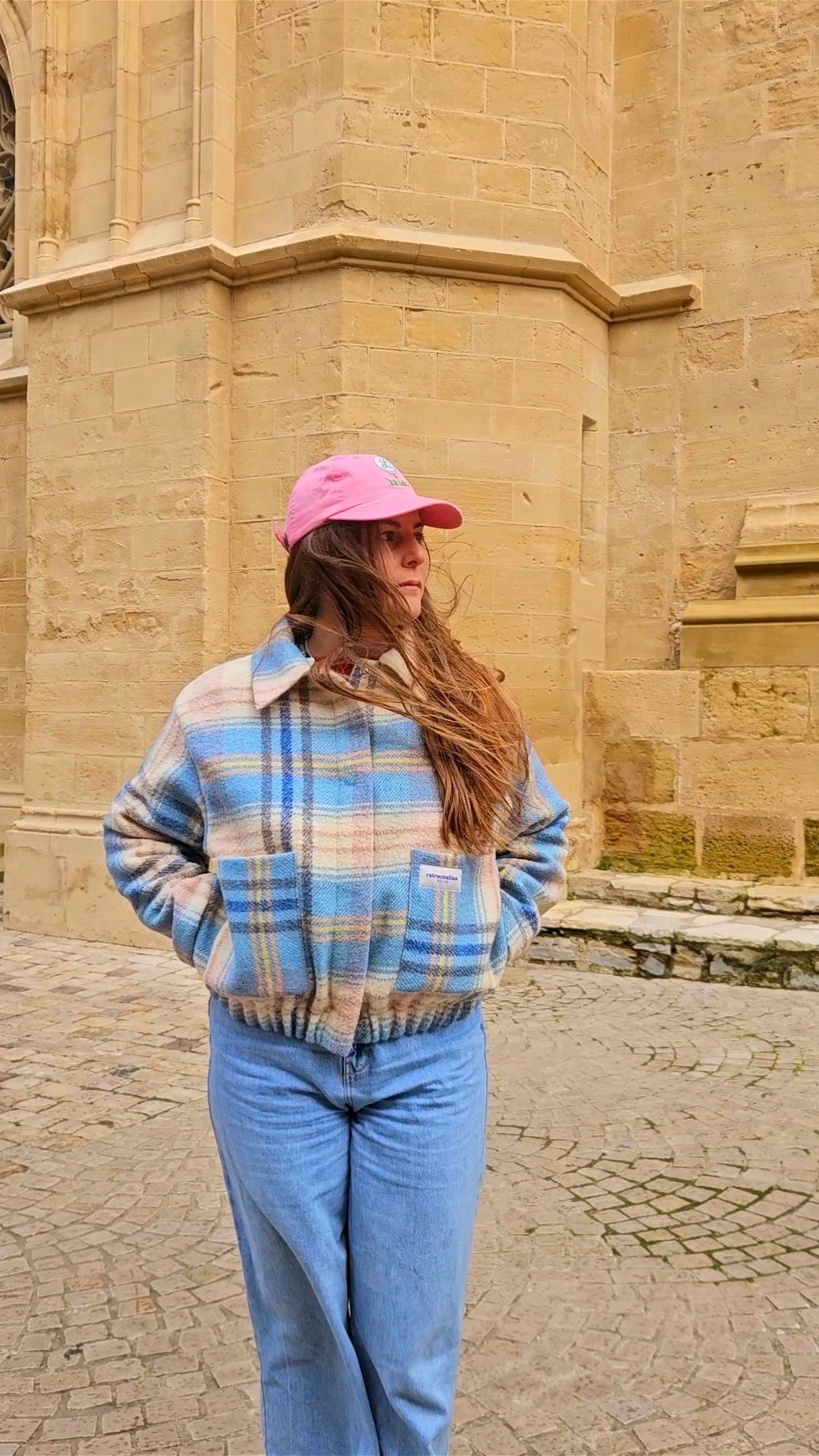 Veste couverture bomber