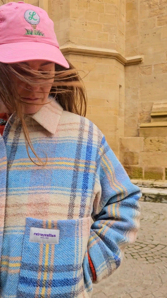 Veste couverture bomber