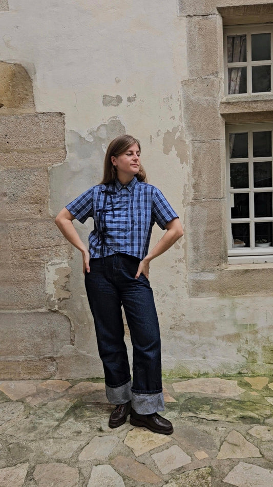 Blouse à nouer