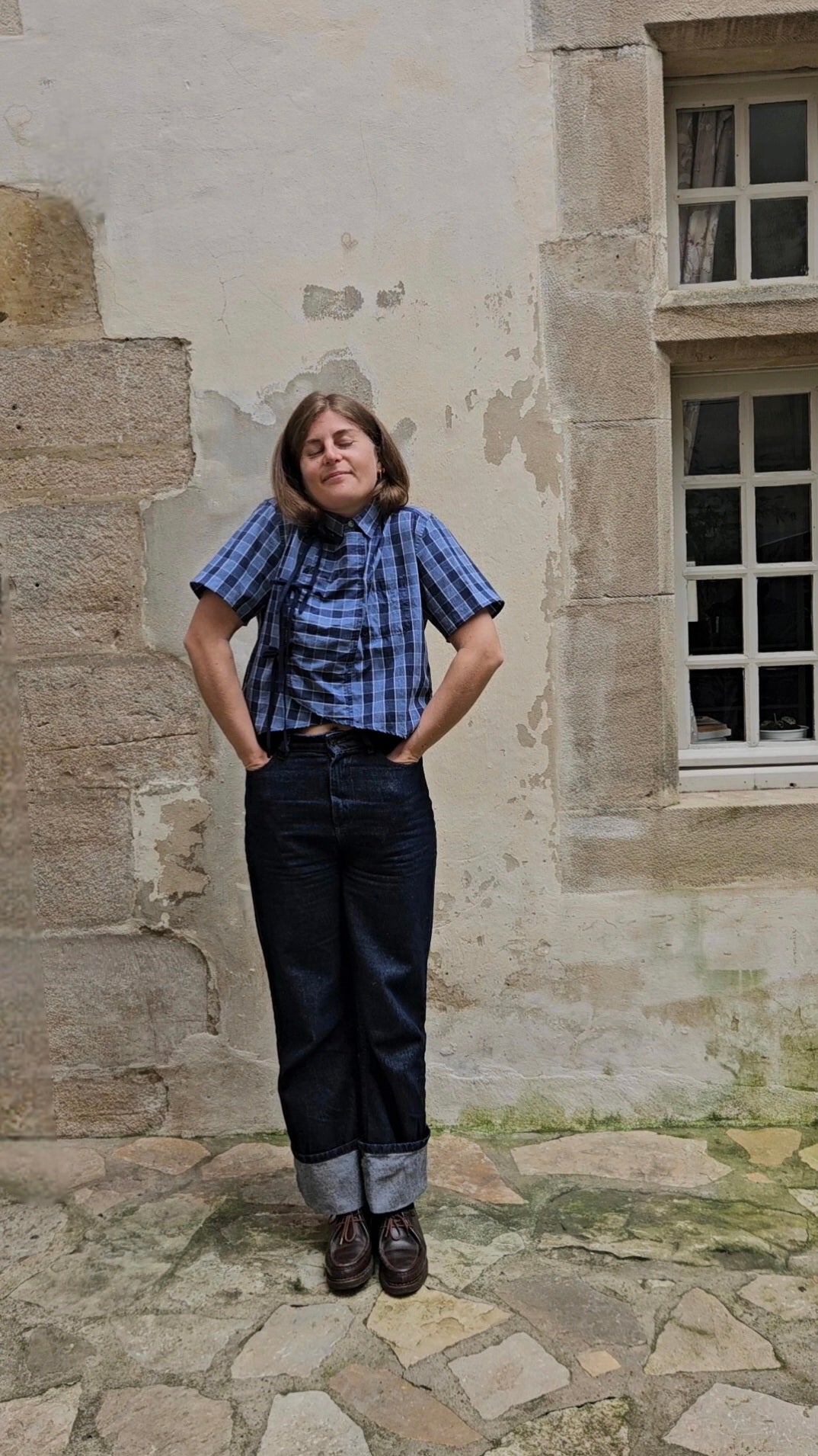 Blouse à nouer