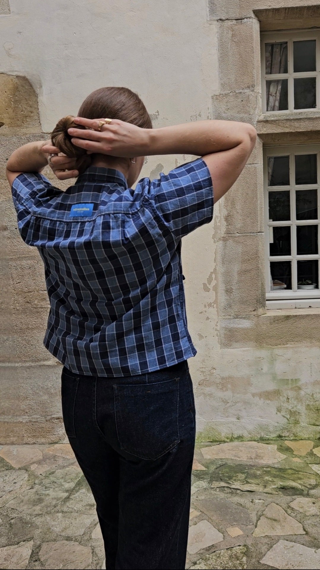 Blouse à nouer