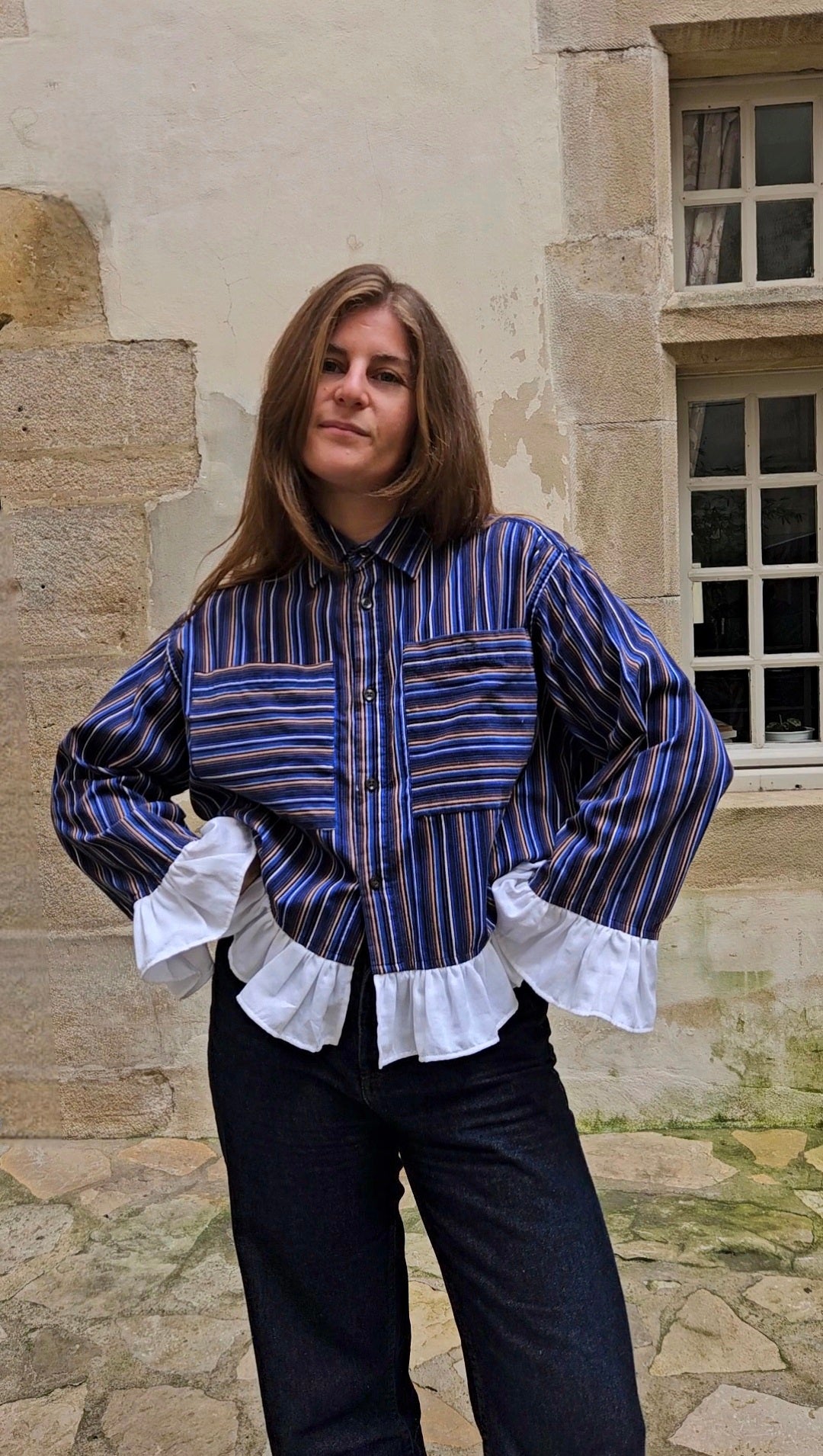 Surchemise à volants